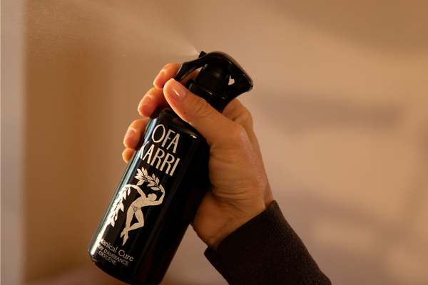 Spray into the air
